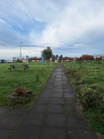 There's a Costa and McDonald's on site at the Service Station