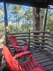 Porch in tree
