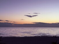 Eagle cloud formation at sunset.