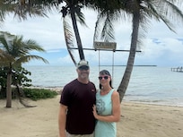 View from the beach.