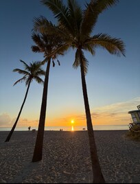 SUNRISE AT THE BEACH