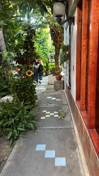 Pasillo hacia las abitaciones