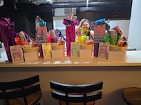 Made thank you travel bags for my travel companions. My daughter and I enjoyed the loft.