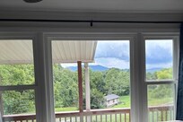 We loved the view from the front window