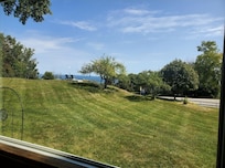 Nice view from the front window.