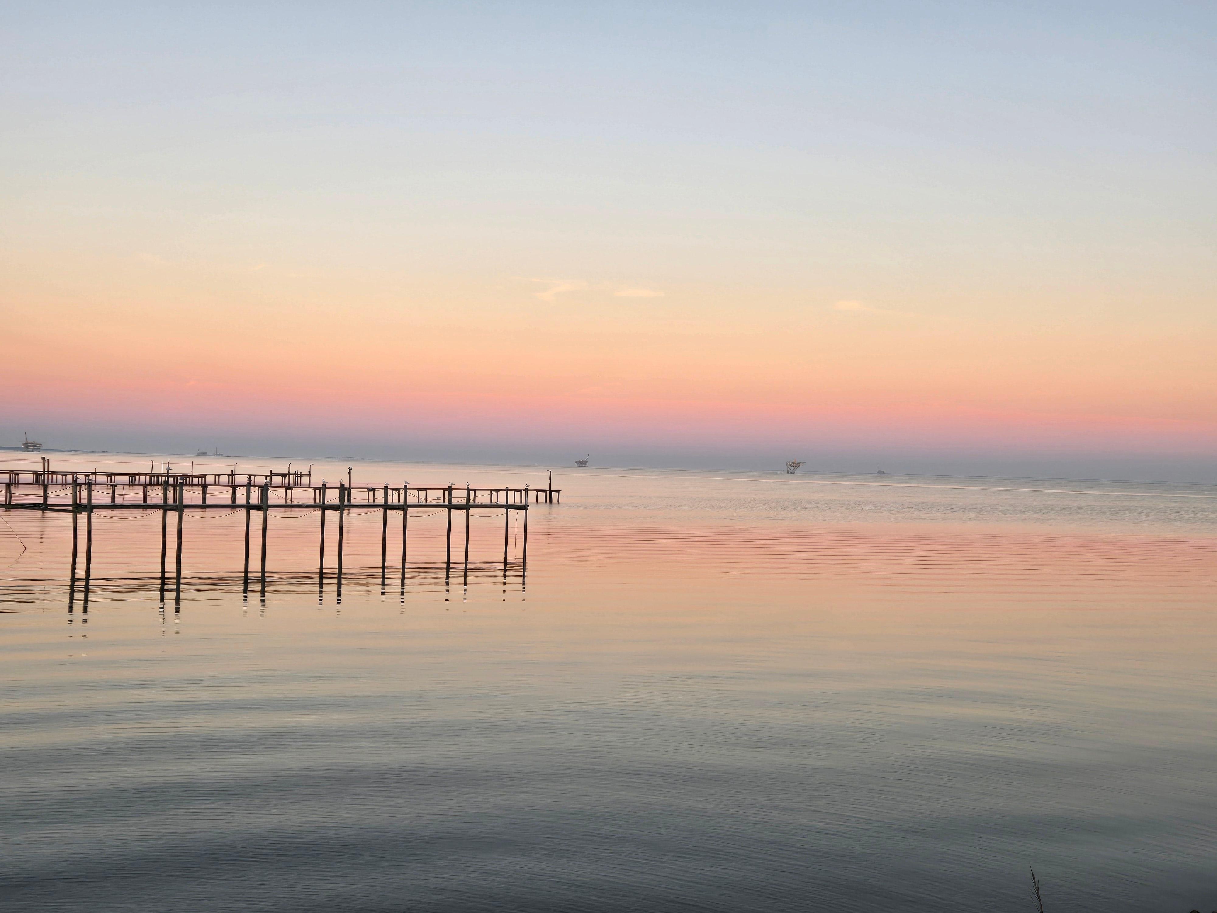 Sunrise on our last morning