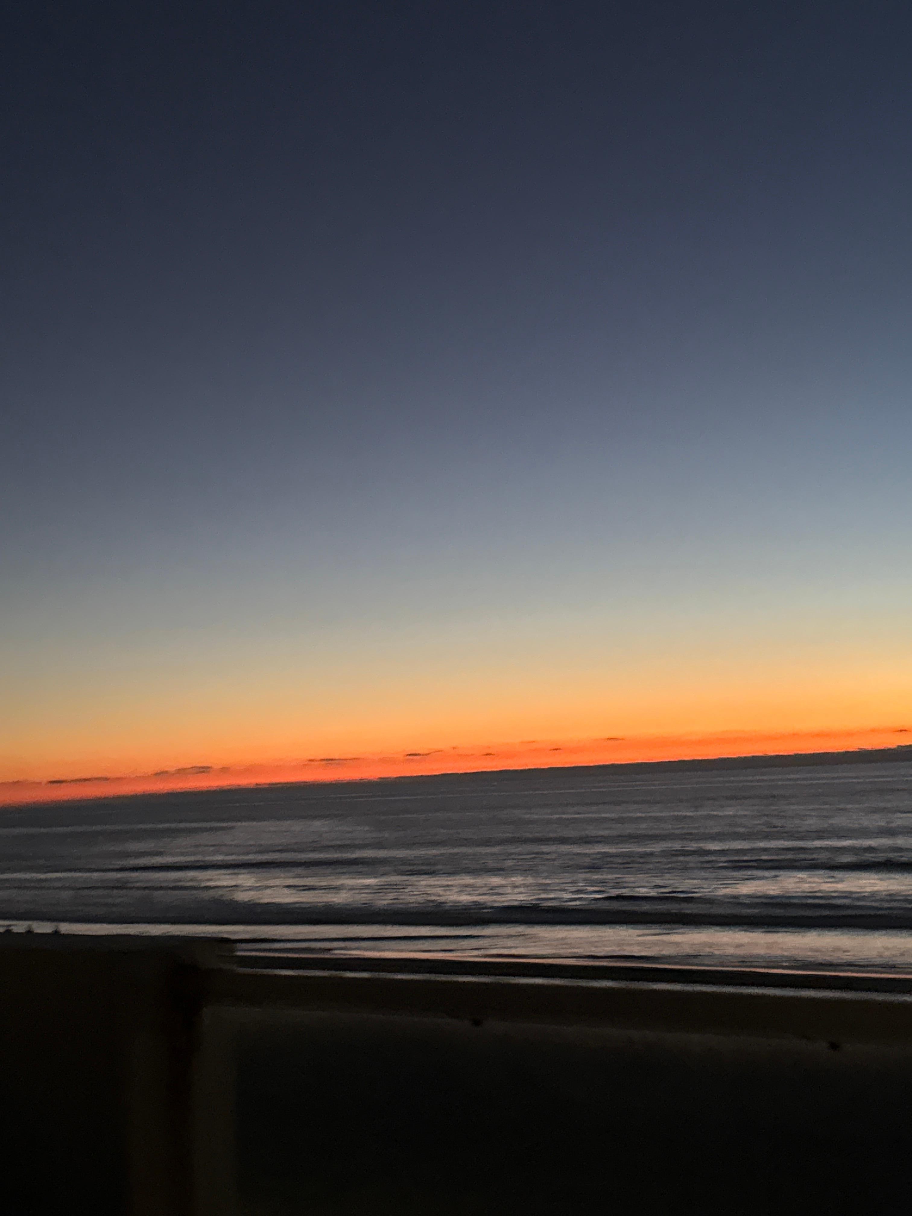 Night view from patio 