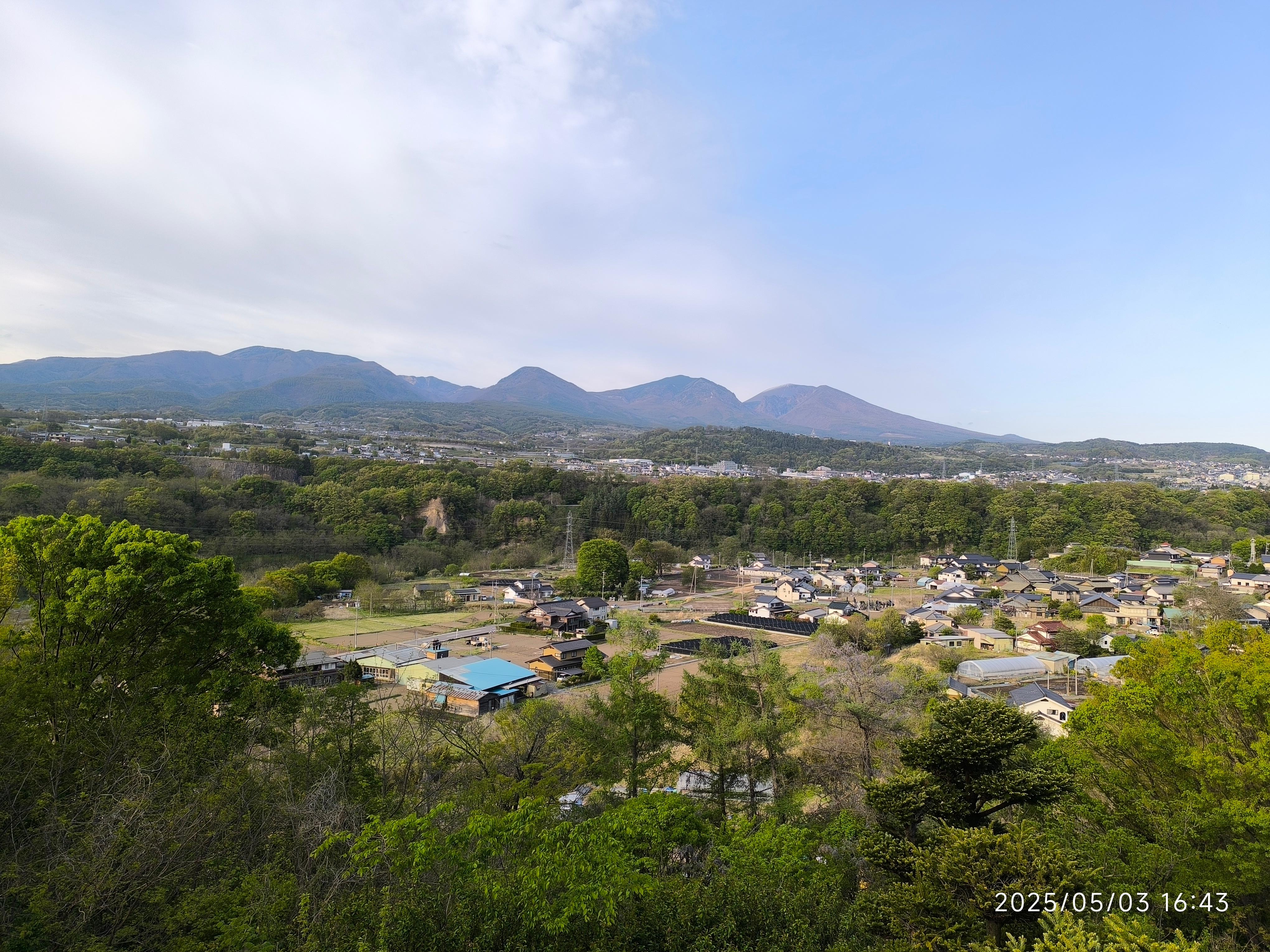 客室からの眺望