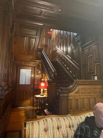 Queen Anne woodwork was gorgeous