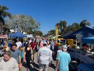 Farmer's Market a block away from the unit.