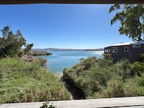 Beautiful view from patio.