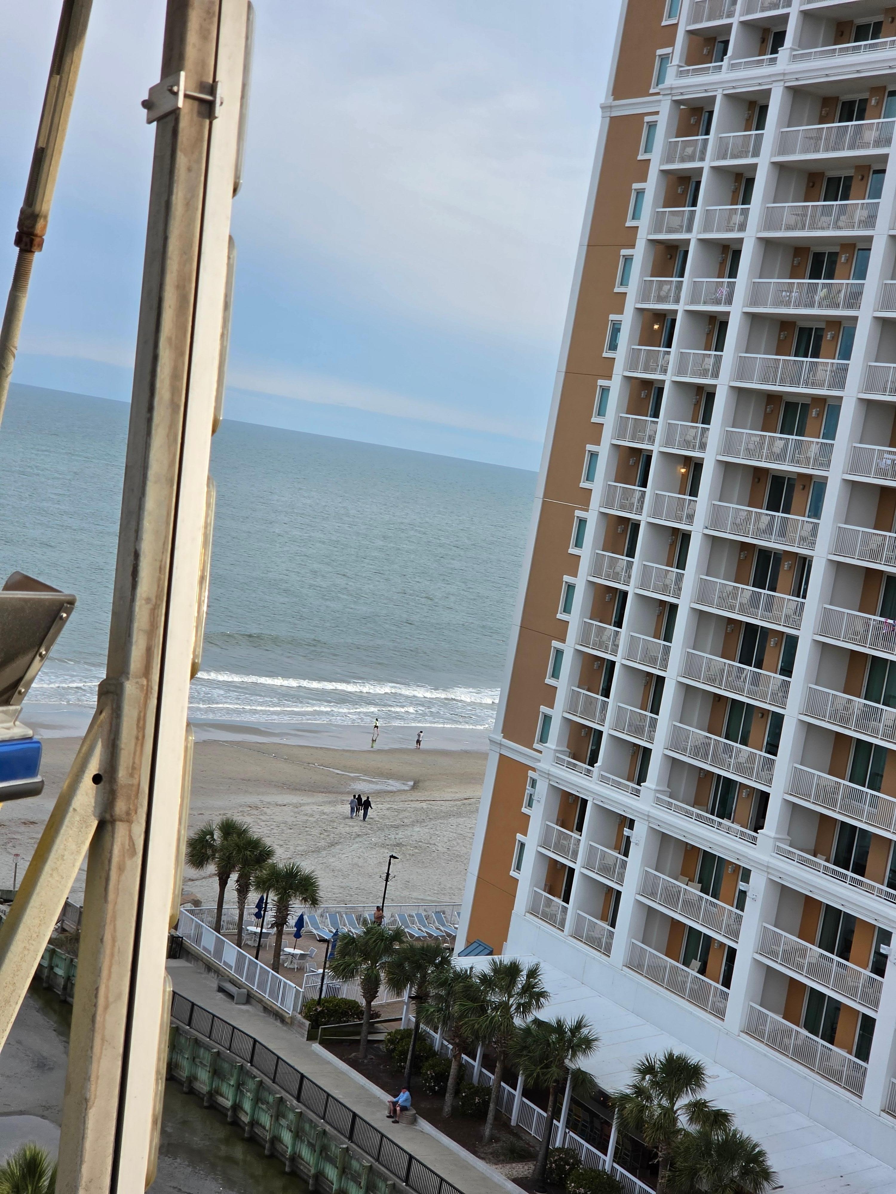 Side view oceanfront