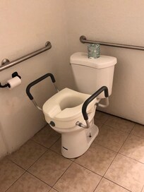 I did not ask for a handicapped room - this was ridiculous -