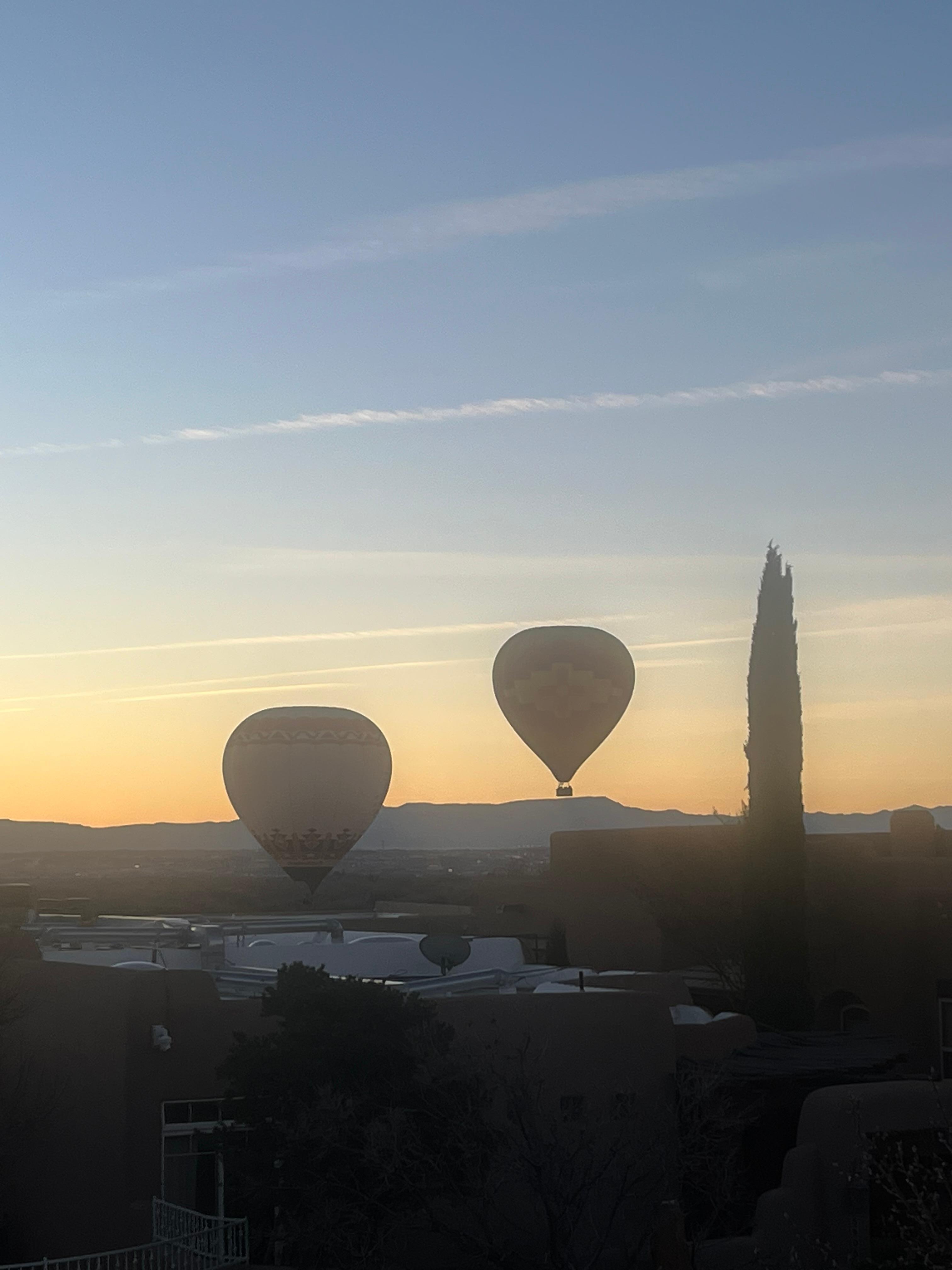 View from master bedroom 
