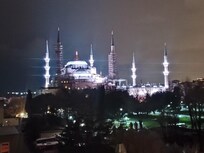 View from roof terrace