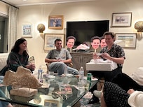 Perfect living room for our family gathering!