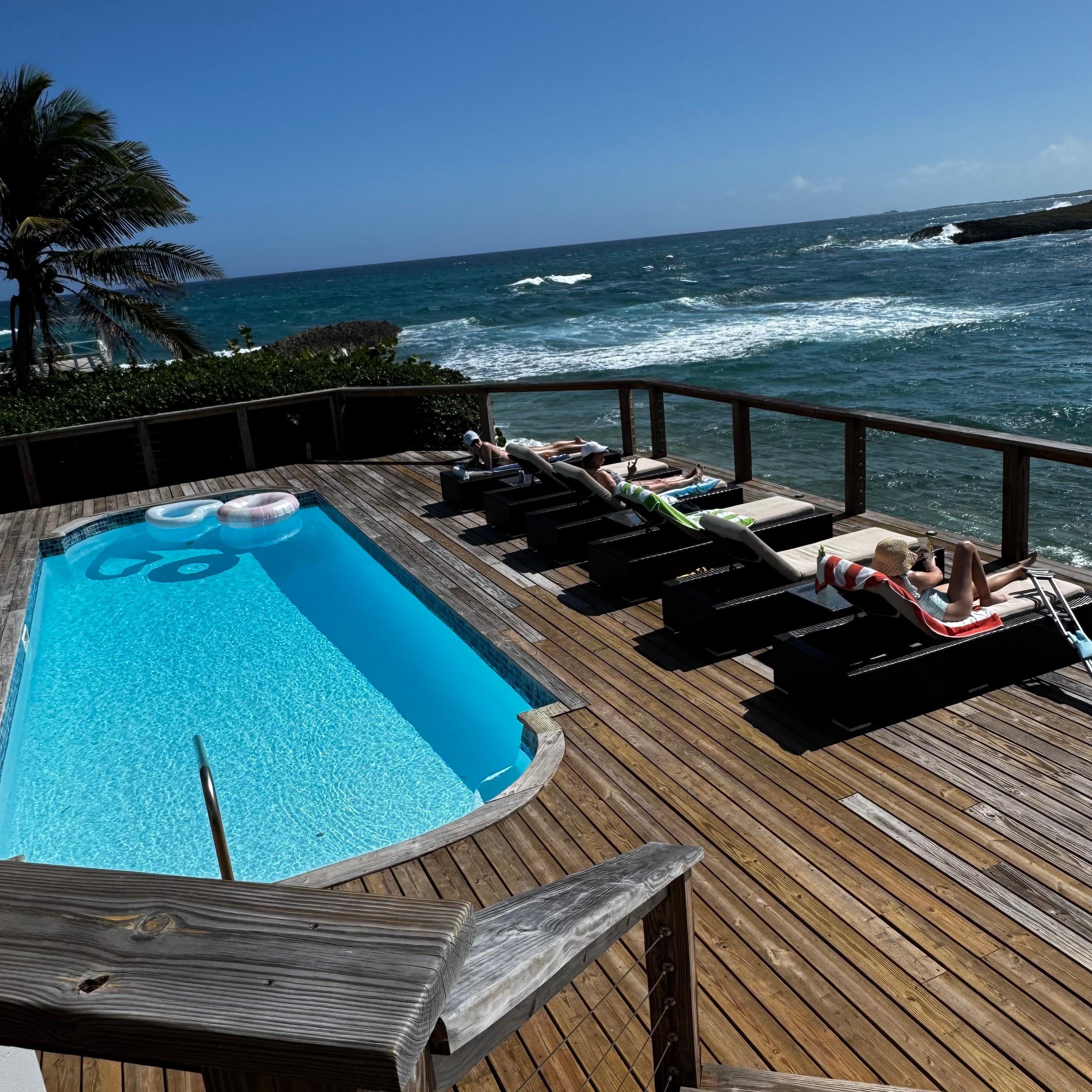 Great views from the pool deck!