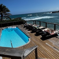 Great views from the pool deck!