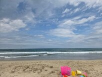 Sandcastles and waves