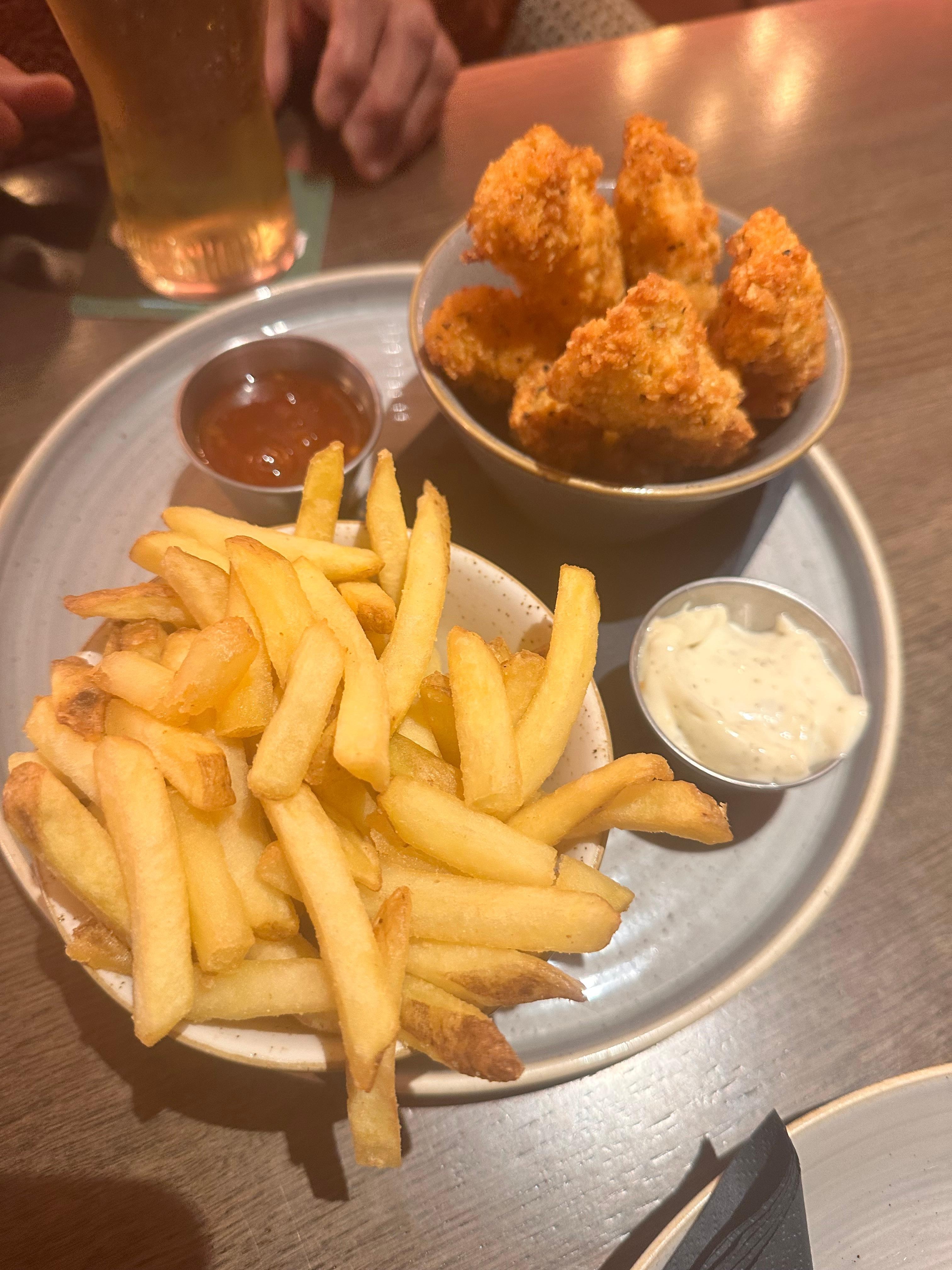 Chicken goujons