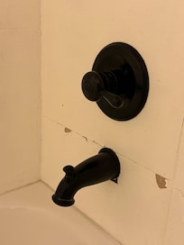 Peeling paint in second shower