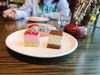 This is all you can get in the Lounge. Definitely not worth the time nor the money.