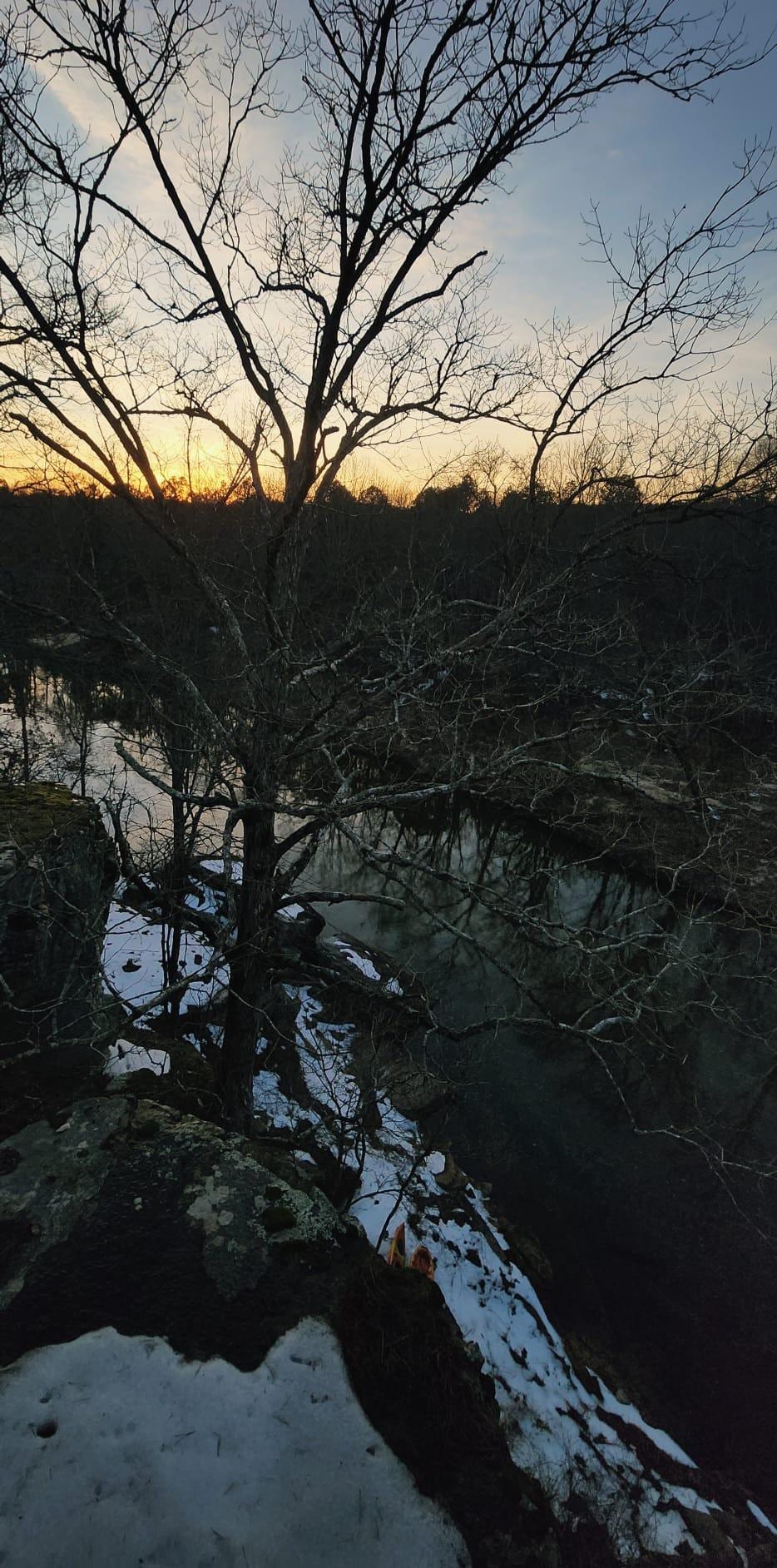 Beautiful views of the water 