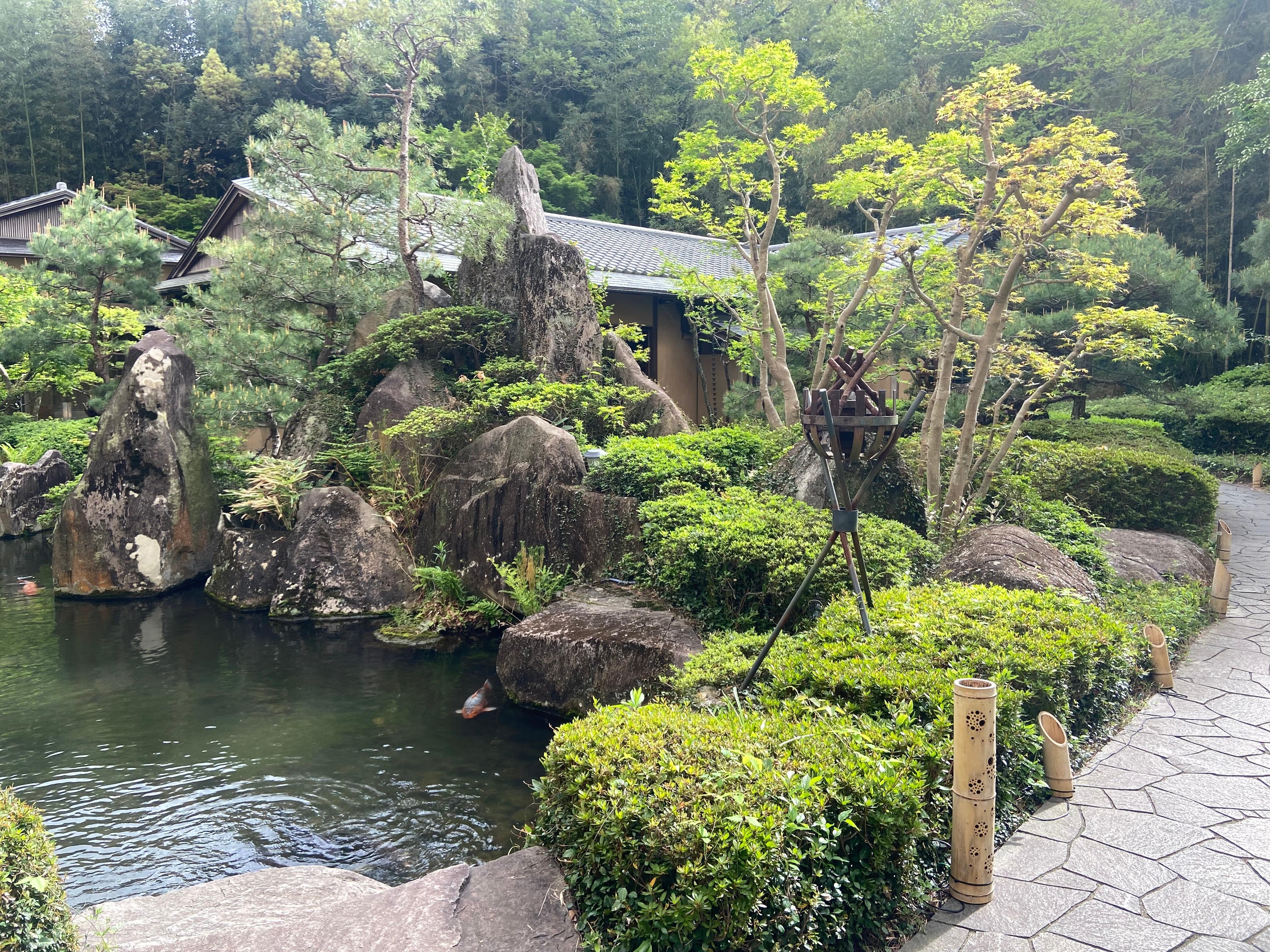 Beautiful tranquil garden awaits you as you get lost in this ancient Japanese village.