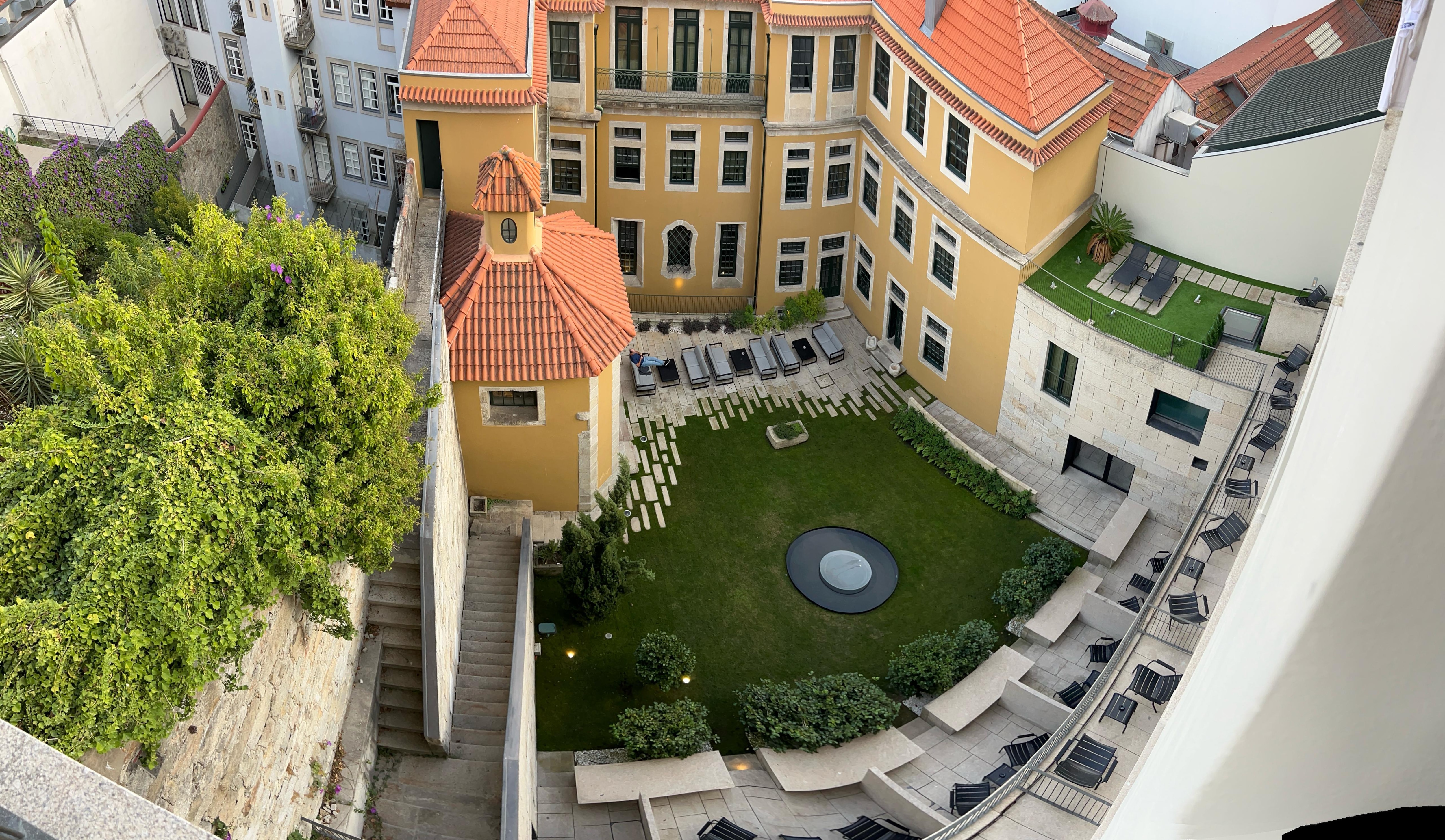 View of courtyard 