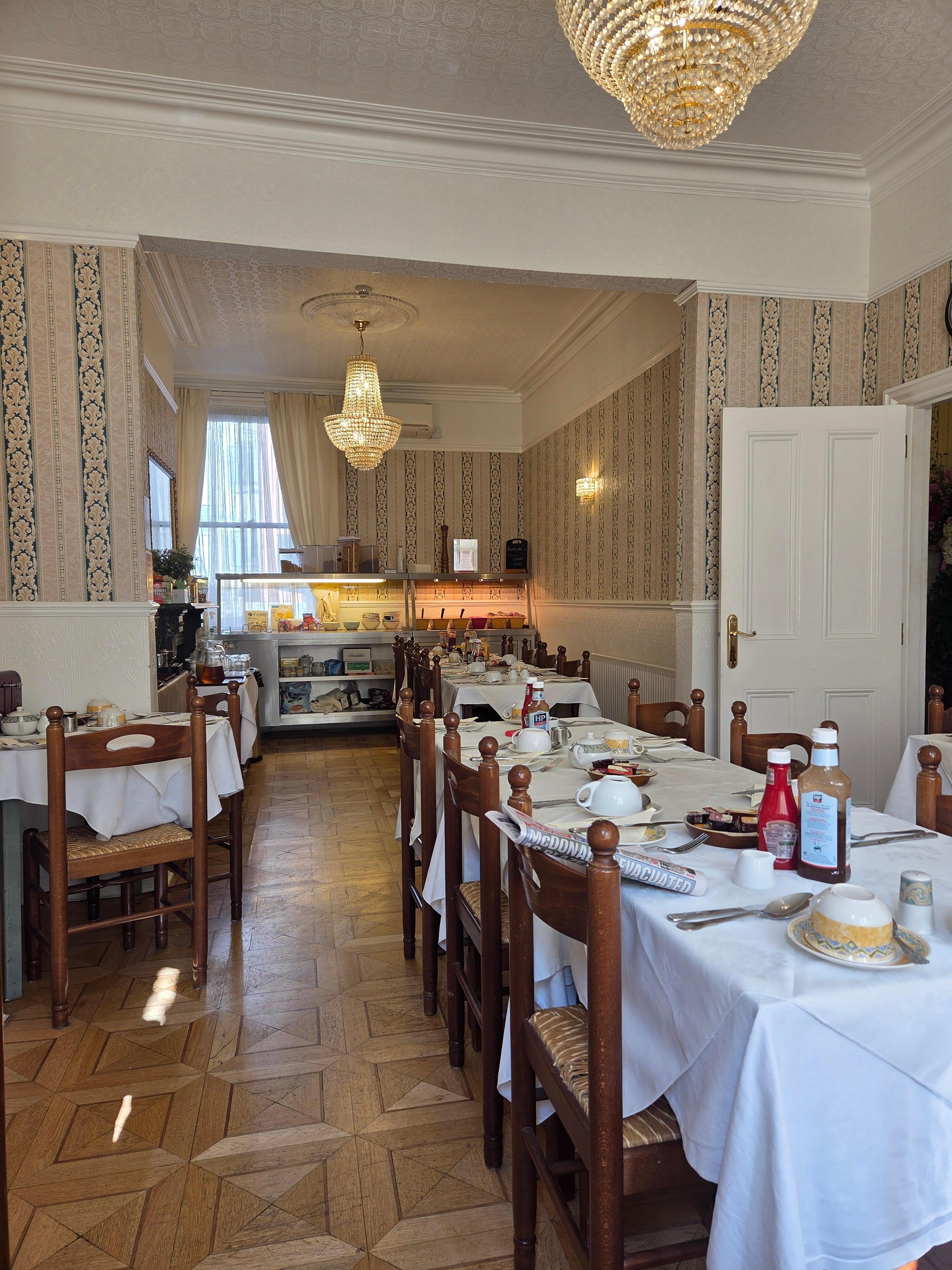 Dining area for Breakfast