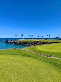 Nearby golf course
