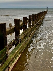 Aberdeen beach near the esplanade.