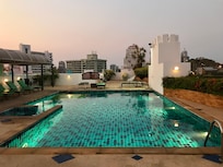 Rooftop pool