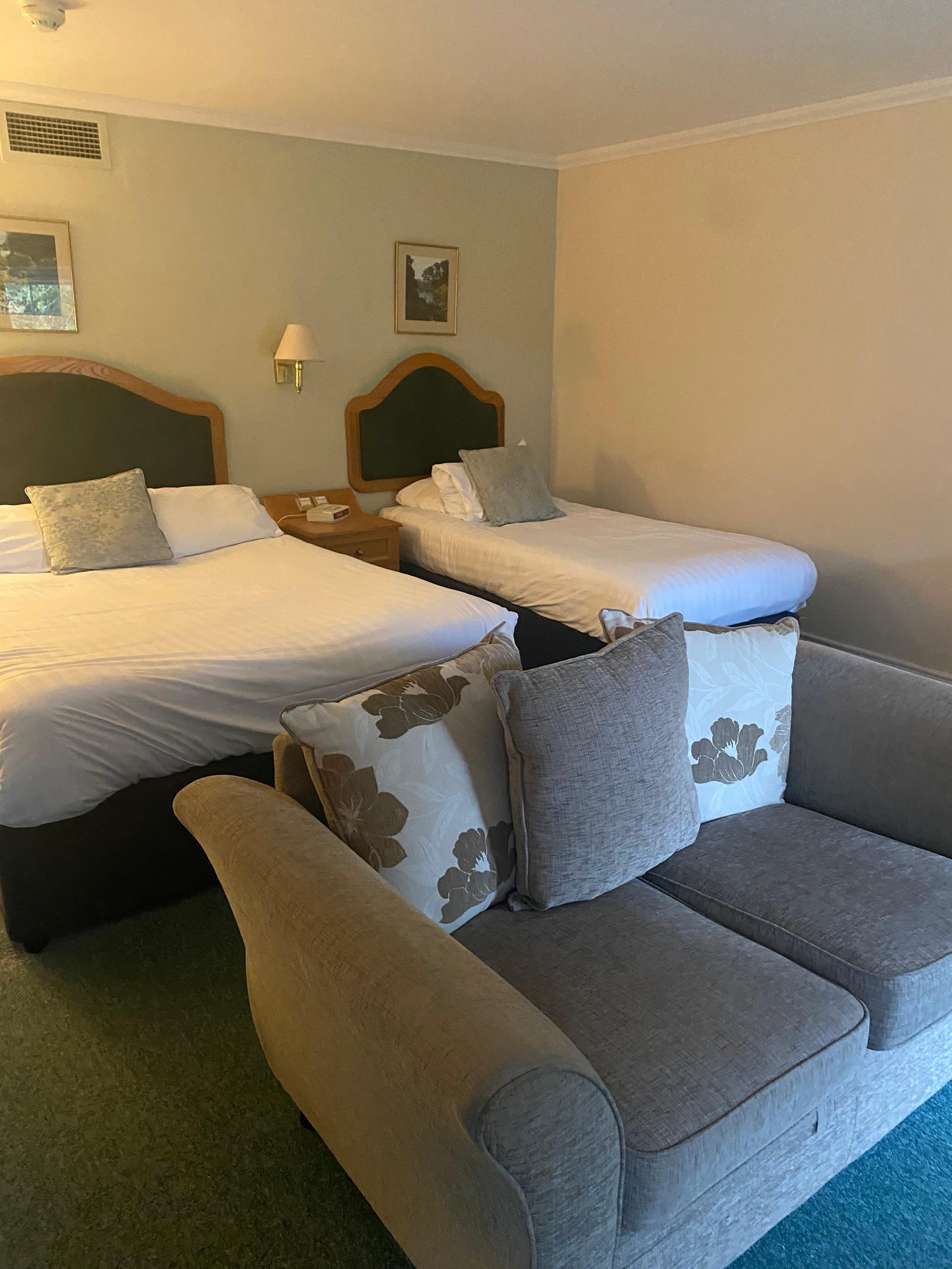 Triple bedroom.