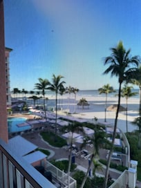 View from balcony! ALL rooms have Gulf View