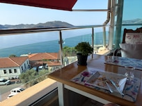 View from breakfast terrace