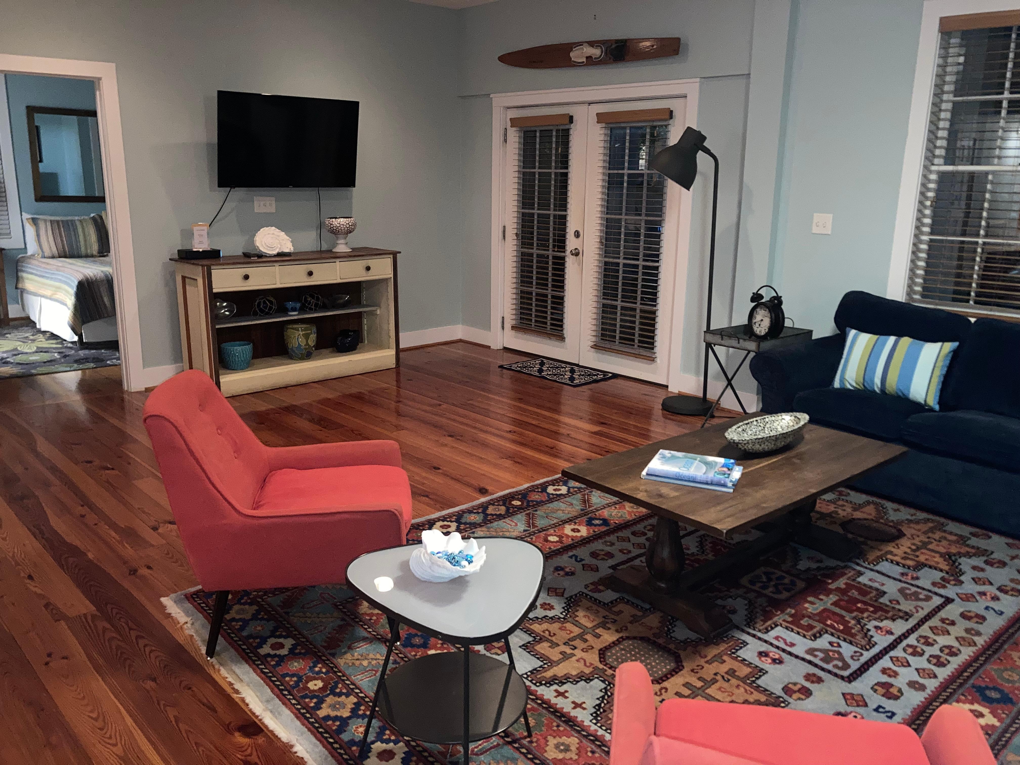 Plenty of living space leading to the front porch