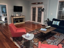 Plenty of living space leading to the front porch