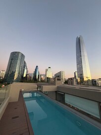 Rooftop pool