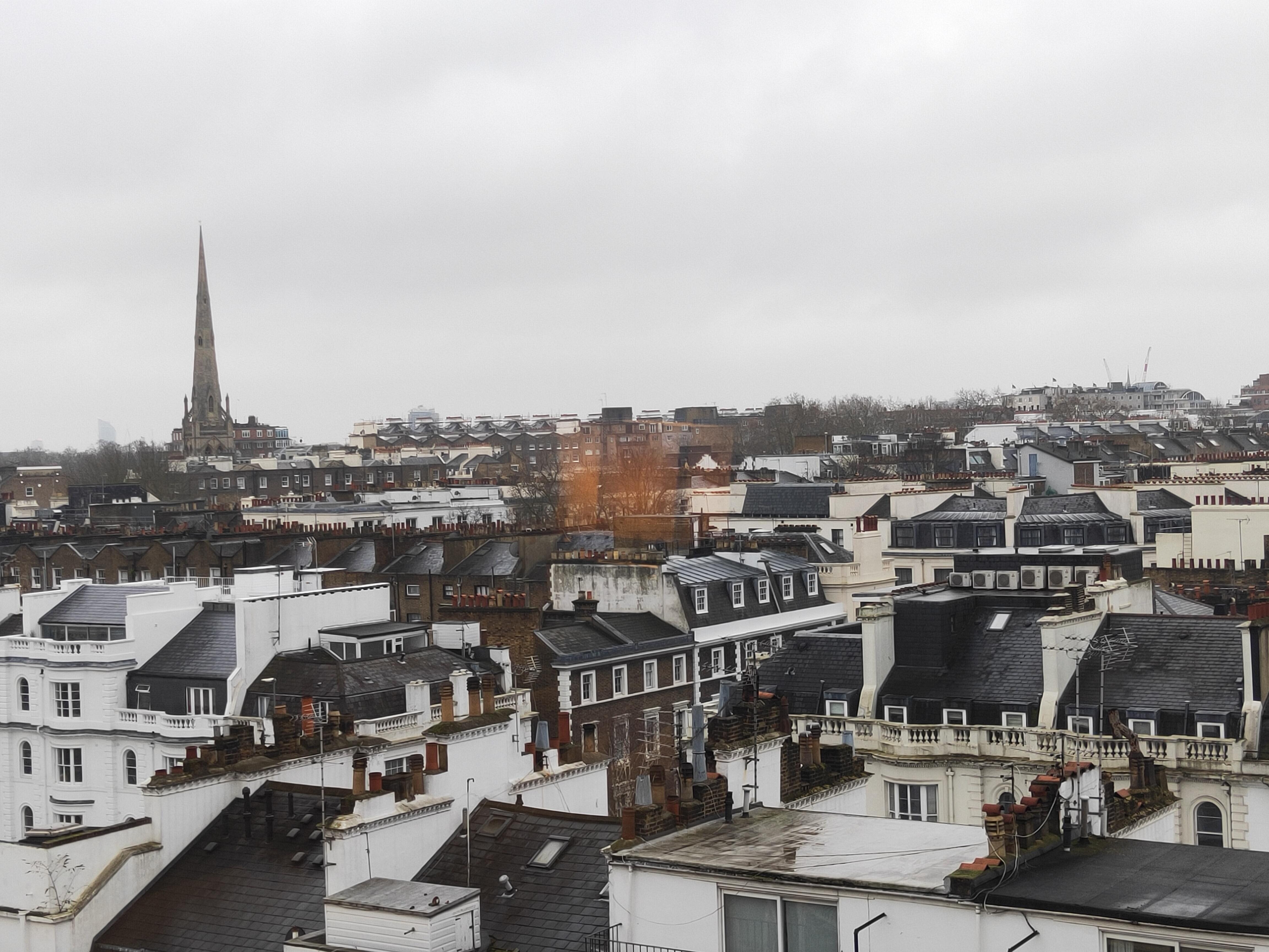 樓層景觀外面很美
