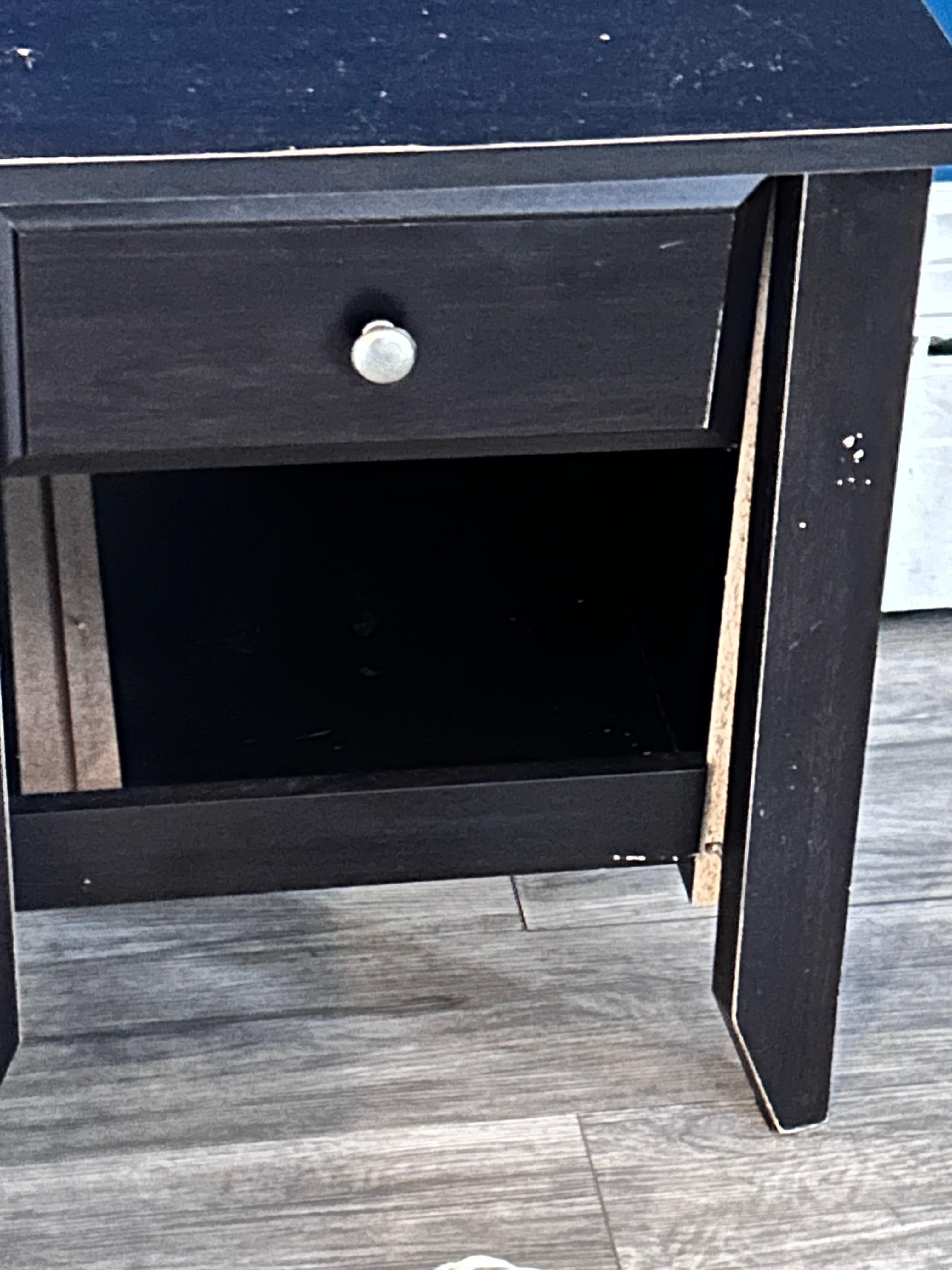 Broken nightstand 