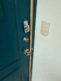 Kicked in door