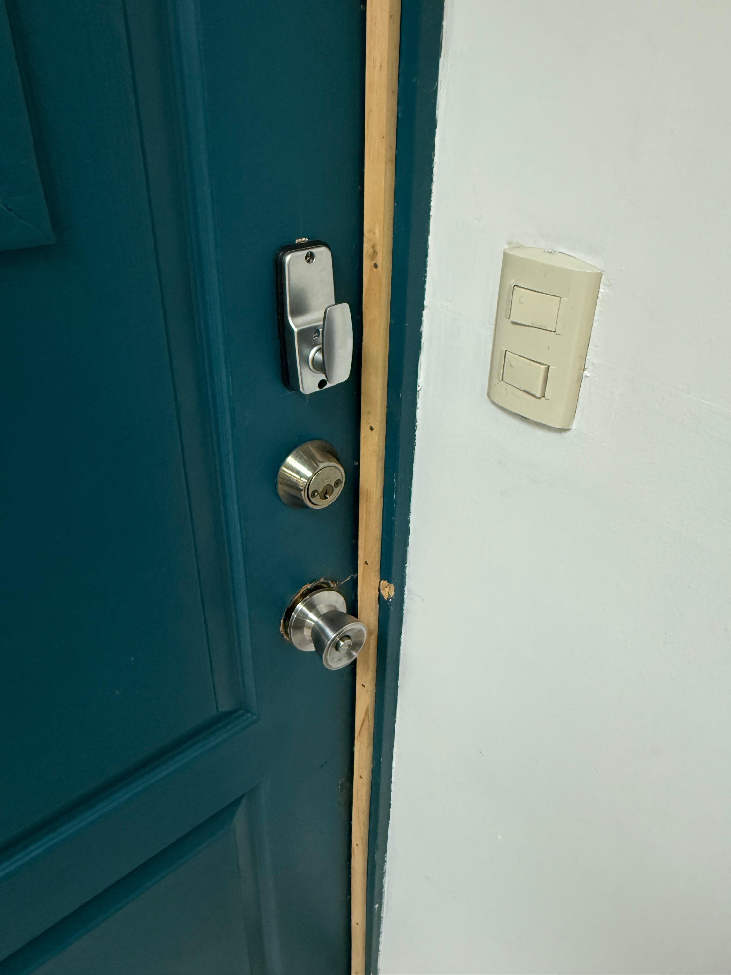 Kicked in door 