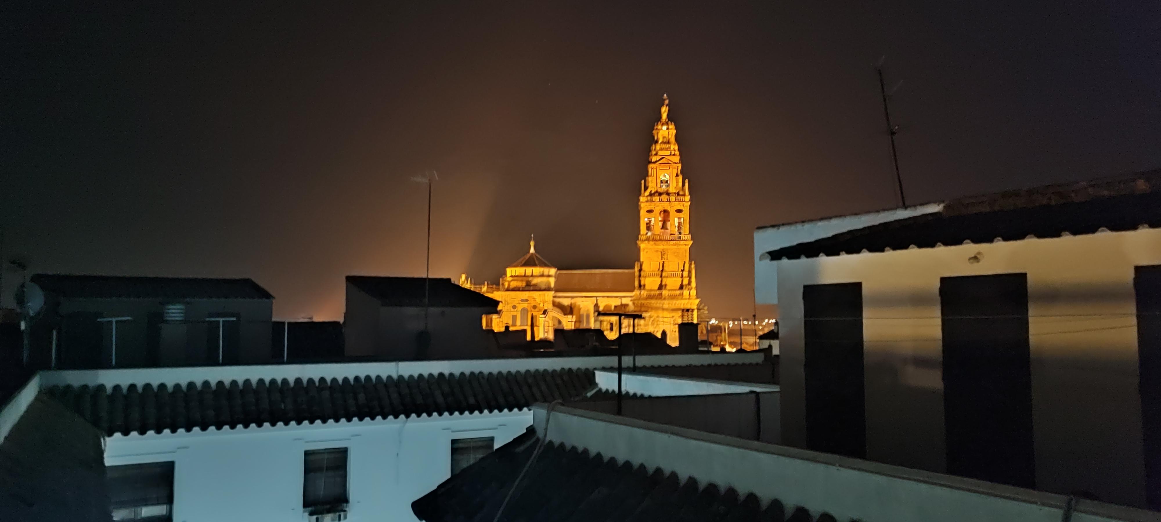 View to the Mezquita from the terrace.