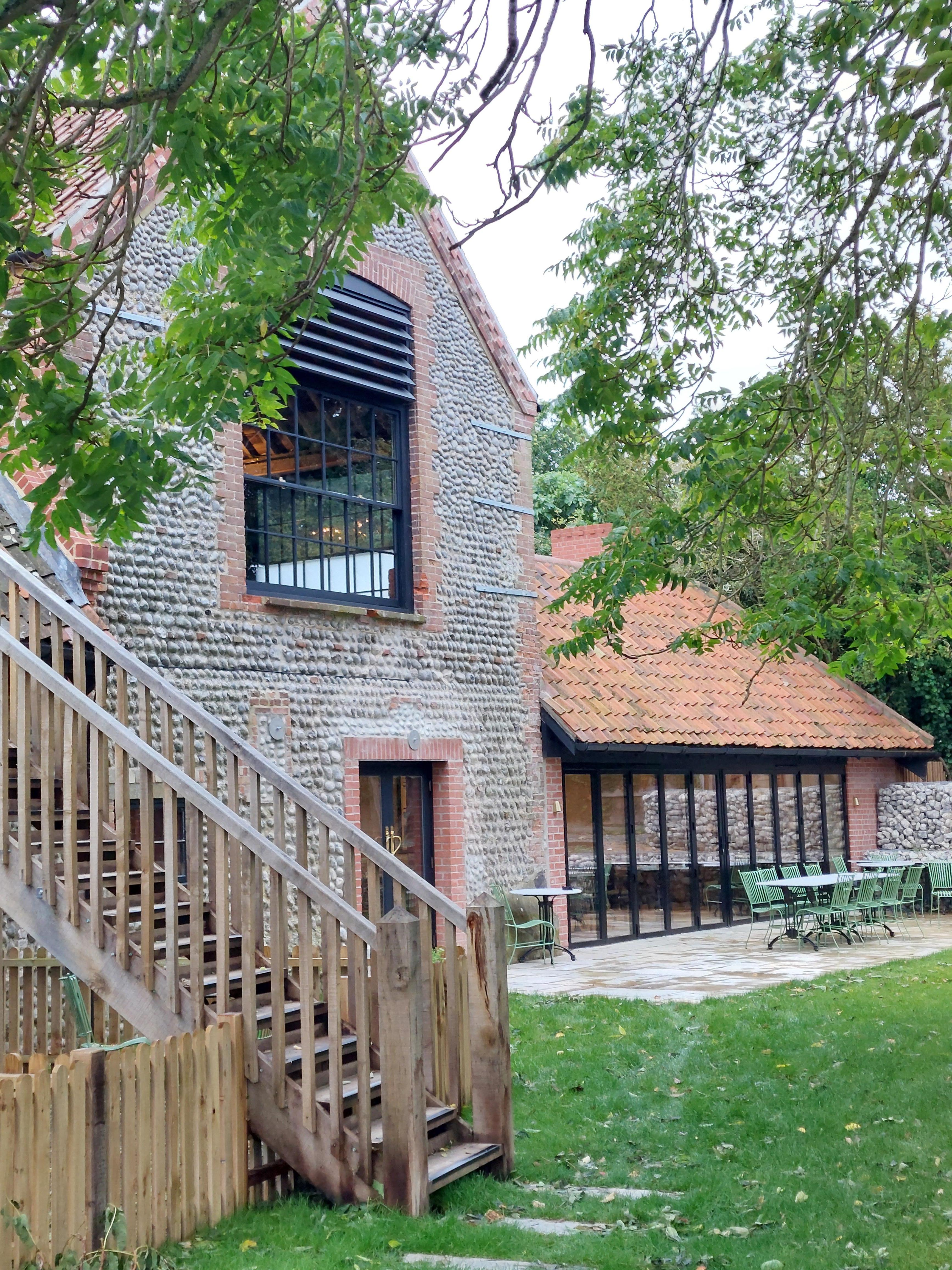 Rear of Grain store