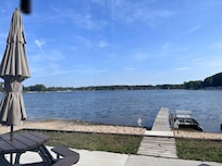 From the back patio.