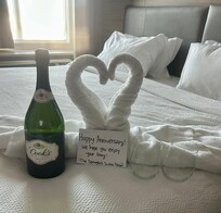 Kind gesture from staff. It made our day!