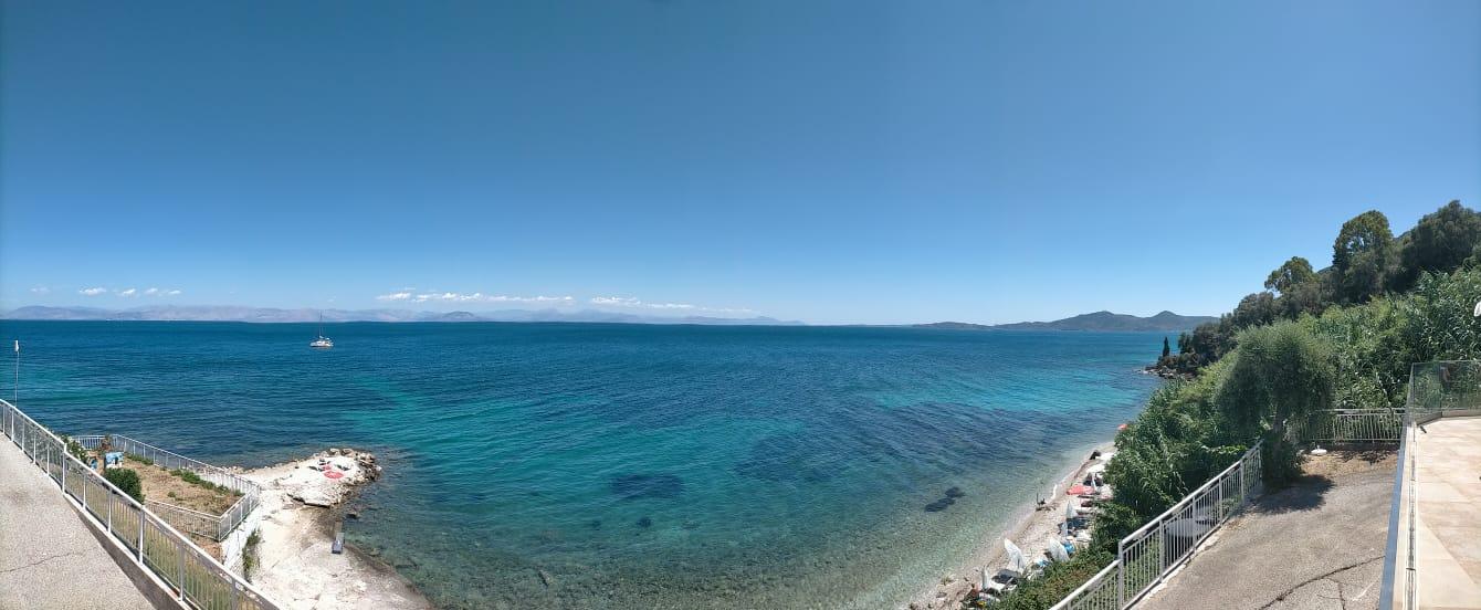 Panoramica della spiaggia