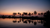 Sunset from Emerald Flats Marina