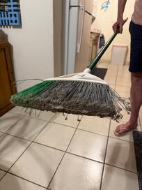 How do you keep things clean when things like the broom were absolutely filthy.
